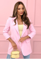 Sacou oversize Best Version roz pudră