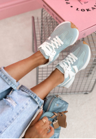 Sneakersy Running Towards You białe