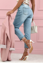 Pantaloni din denim skinny Standing Tall albastru deschis