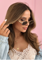 Ochelari przeciwsłoneczne Sweet Sun złoto-negre