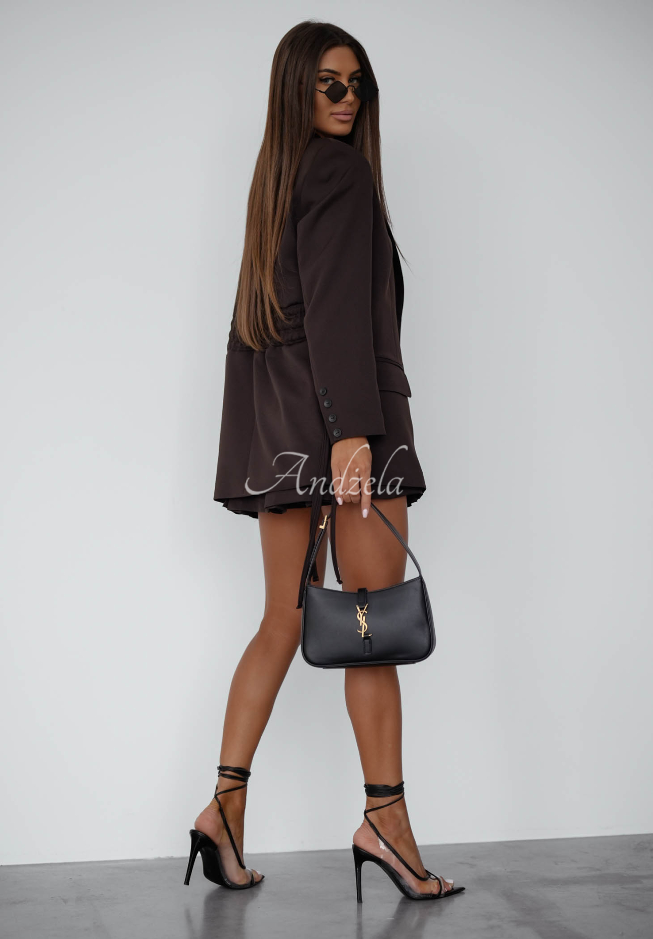 Sacou cu legare She Believed It