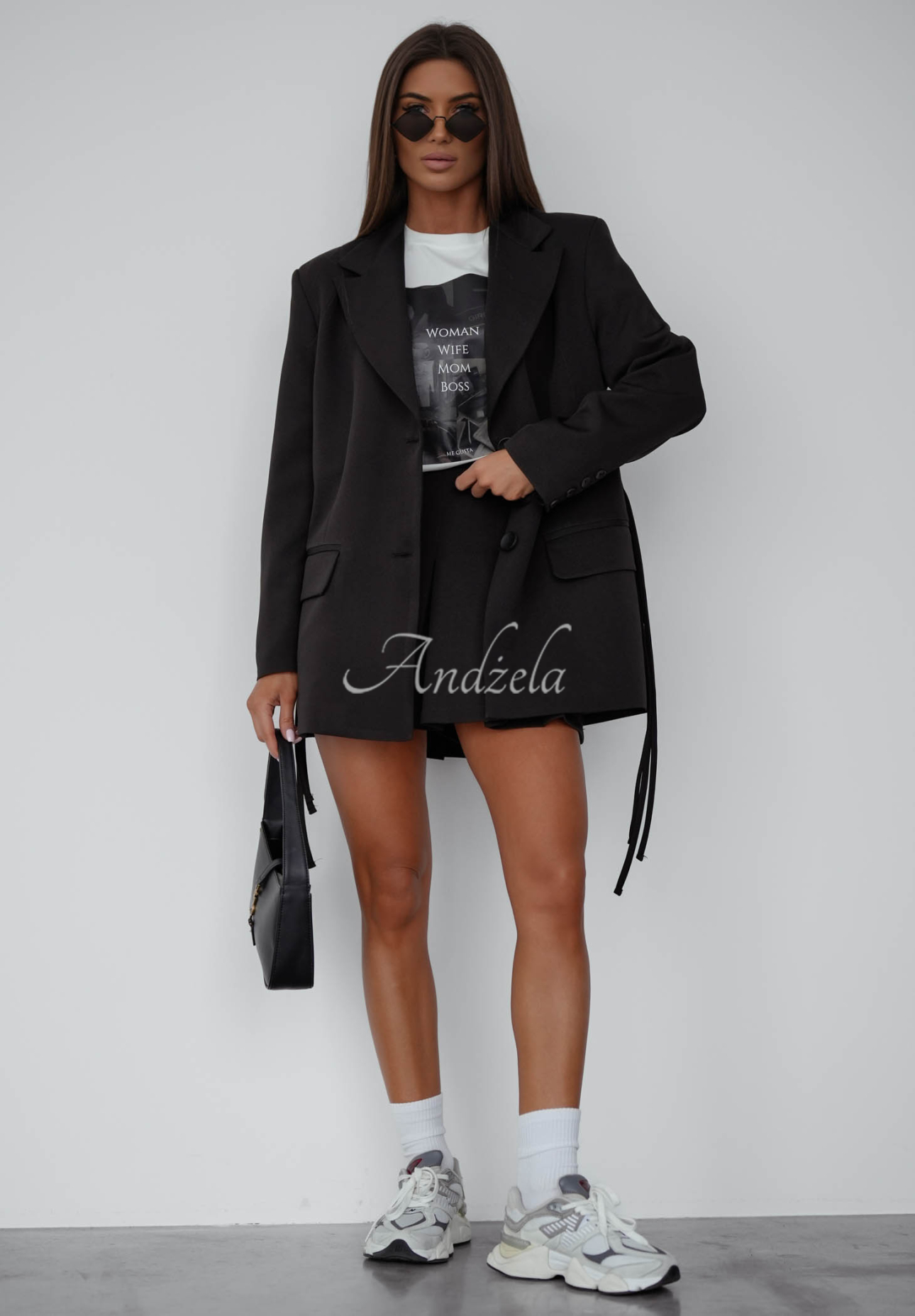 Sacou cu legare She Believed It