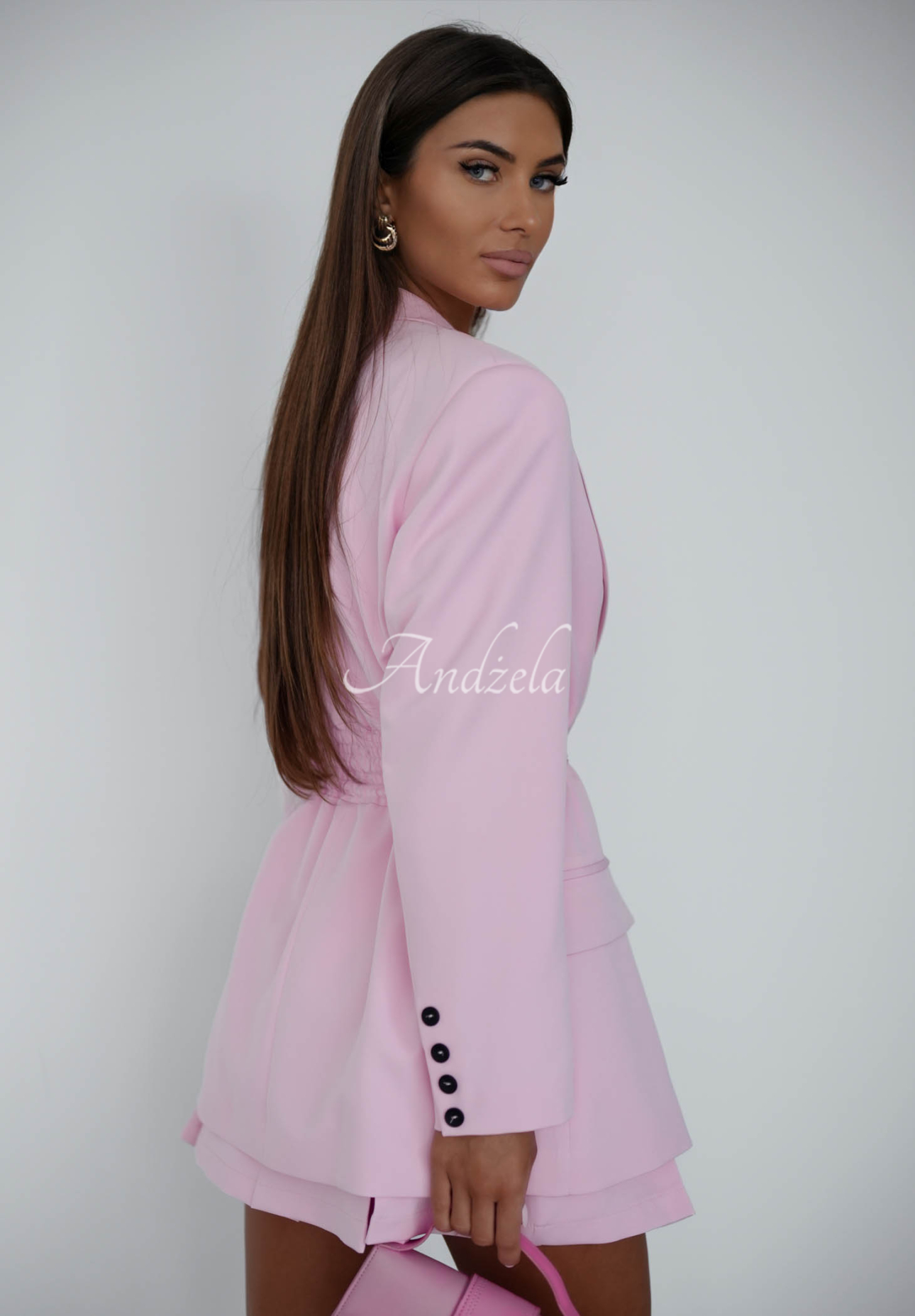 Sacou cu legare She Believed It