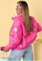 Pikowana Geacă ze stójką Soft Morning roz