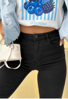 Pantaloni din denim skinny Everyday Street negre