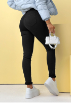 Pantaloni din denim skinny Everyday Street negre