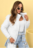 Pikowana Geacă ze stójką Soft Morning roz