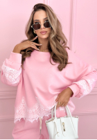 Compleu de trening z koronką Lace Trace roz