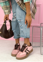 Adidași Gotta Keep Going różowo-ciocolatii