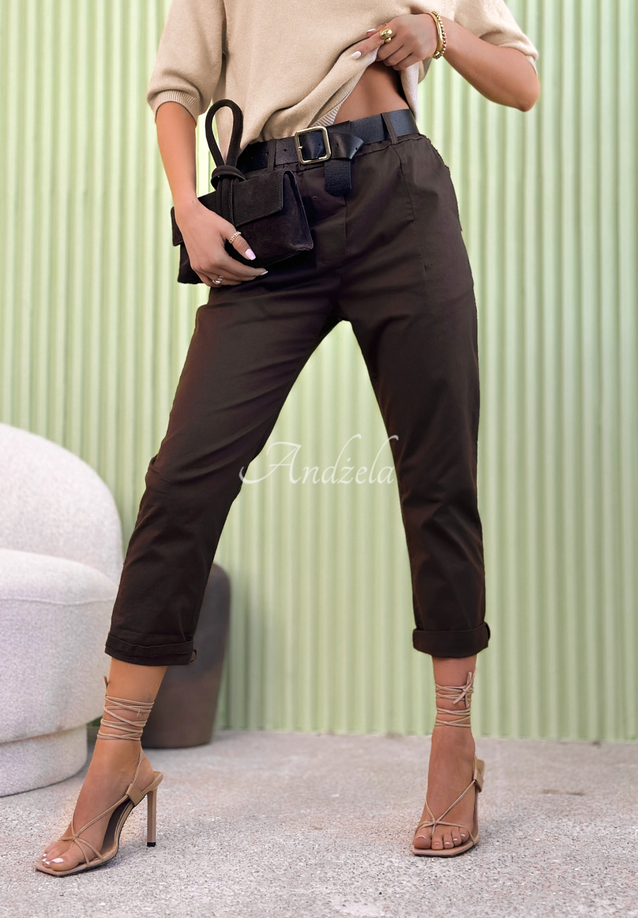 Pantaloni din bumbac Fire And Rain