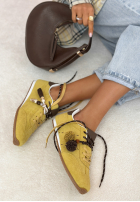 zamszowe Adidași Emery verde