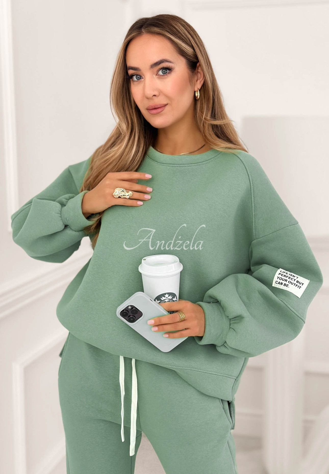 Set de trening din bumbac Fits Me Perfectly