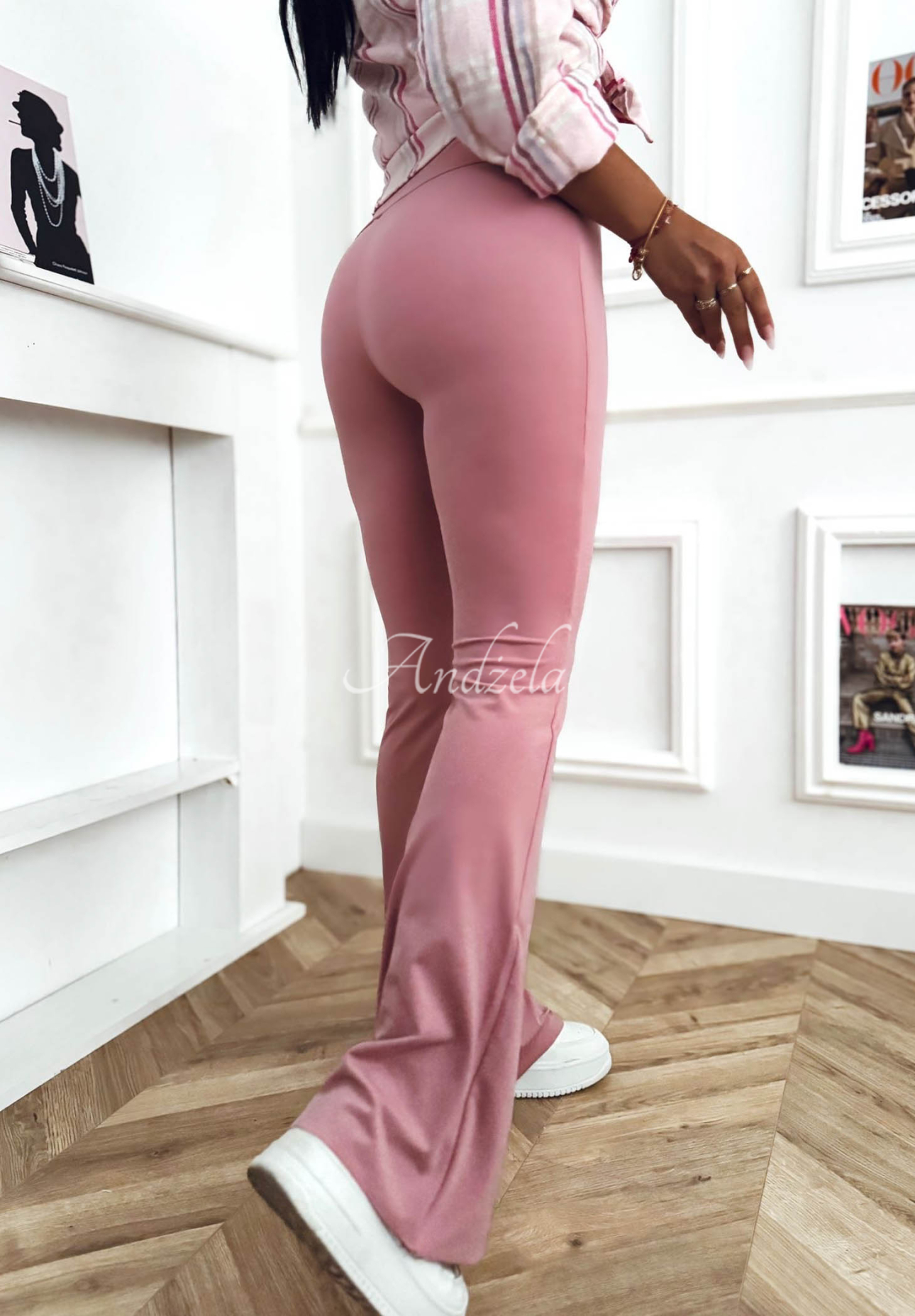 Colanți evazați din viscoză Can’t Stop