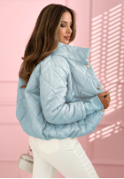 Pikowana Geacă ze stójką Hilda galben