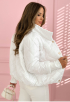 Pikowana Geacă ze stójką Hilda galben