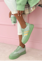 zamszowe Adidași Kennedy verde