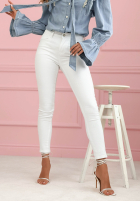 Pantaloni din denim skinny To Get Started jasnoszare