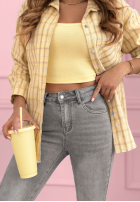 Pantaloni din denim skinny To Get Started jasnoszare