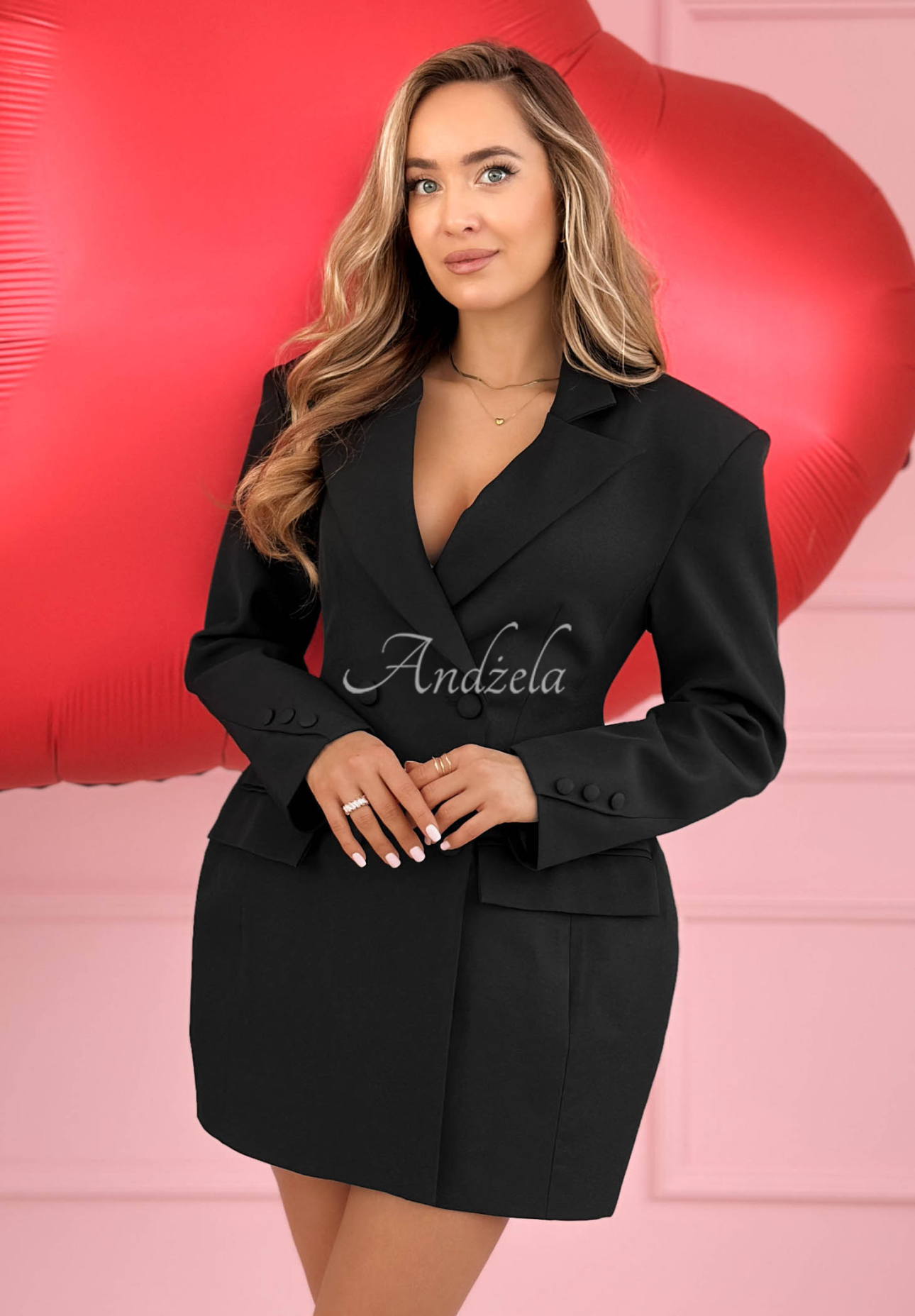 Rochie tip sacou mini cu bumbac Evangeline