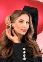 Cercei serduszka Hailey aurie