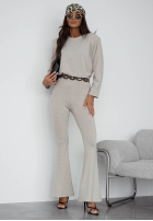 Bawełniana Bluză Nicole ecru