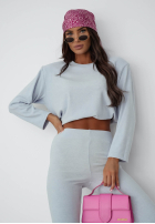 Bawełniana Bluză Nicole ecru