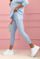 Wiskozowe Pantaloni The Spring Begins galbenă