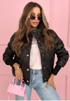 Pikowana Geacă ze stójką Hilda galben