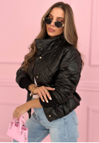 Pikowana Geacă ze stójką Hilda galben