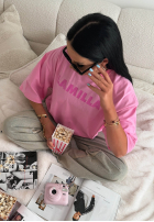 Tricou oversize La Milla Sophia roz