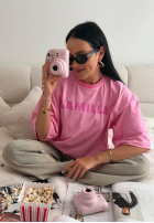 Tricou oversize La Milla Sophia roz