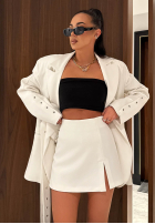 Sacou z paskami La Milla Caitlyn ecru