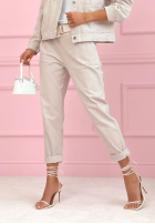 Sztruksowe Pantaloni Fooling Yourself roz