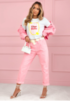 Sztruksowe Pantaloni Fooling Yourself roz