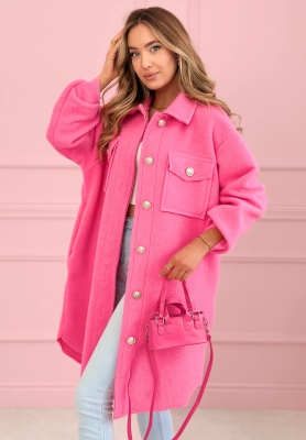 Pardesiu din viscoză cu buzunare Kaori