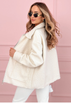 Scurtă Geacă sherpa kożuszek Azalea fucsia