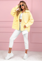 Scurtă Geacă sherpa kożuszek Azalea fucsia