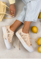 Koronkowe Bascheți Charming Lace ecru