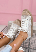 Koronkowe Bascheți Lola białe