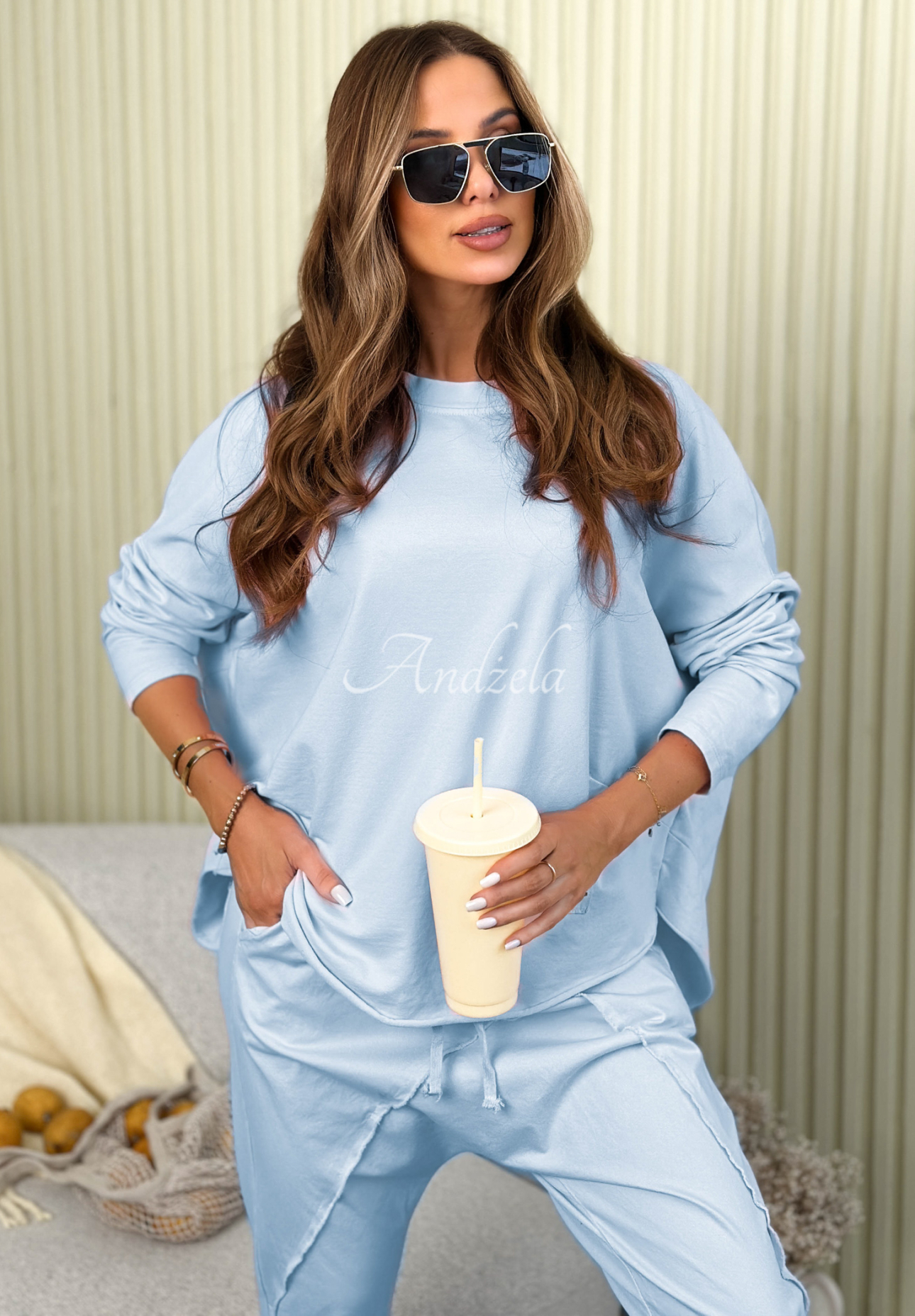 Bluză longsleeve din bumbac Phenomenal Woman