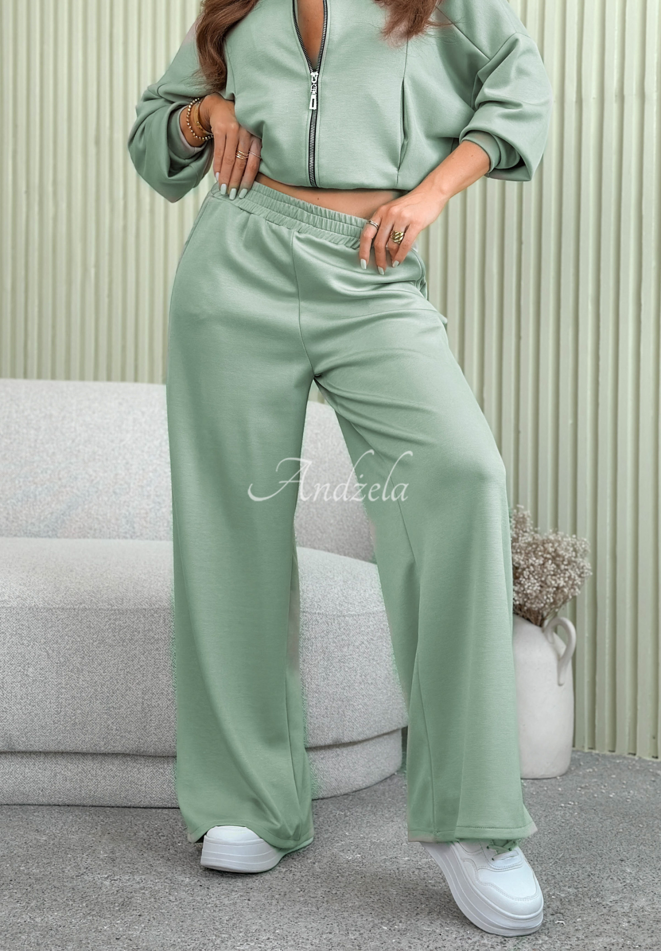 Set de trening din viscoză Now You See format din hanorac și pantaloni