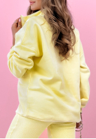 Compleu Hanorac, Colanți, Top  3in1 Look At Me galbene