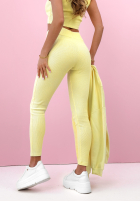 Compleu Hanorac, Colanți, Top  3in1 Look At Me galbene