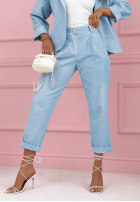 Sztruksowe Pantaloni Goodbye Lovely roz