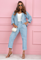 Sztruksowe Pantaloni Goodbye Lovely roz