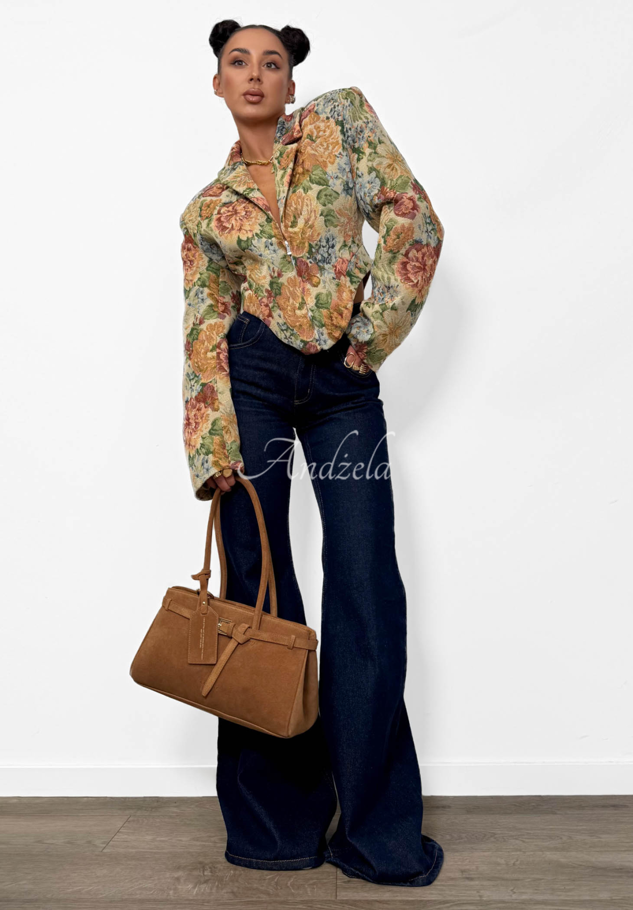 Sacou corset din jacard din bumbac La Milla Amanda