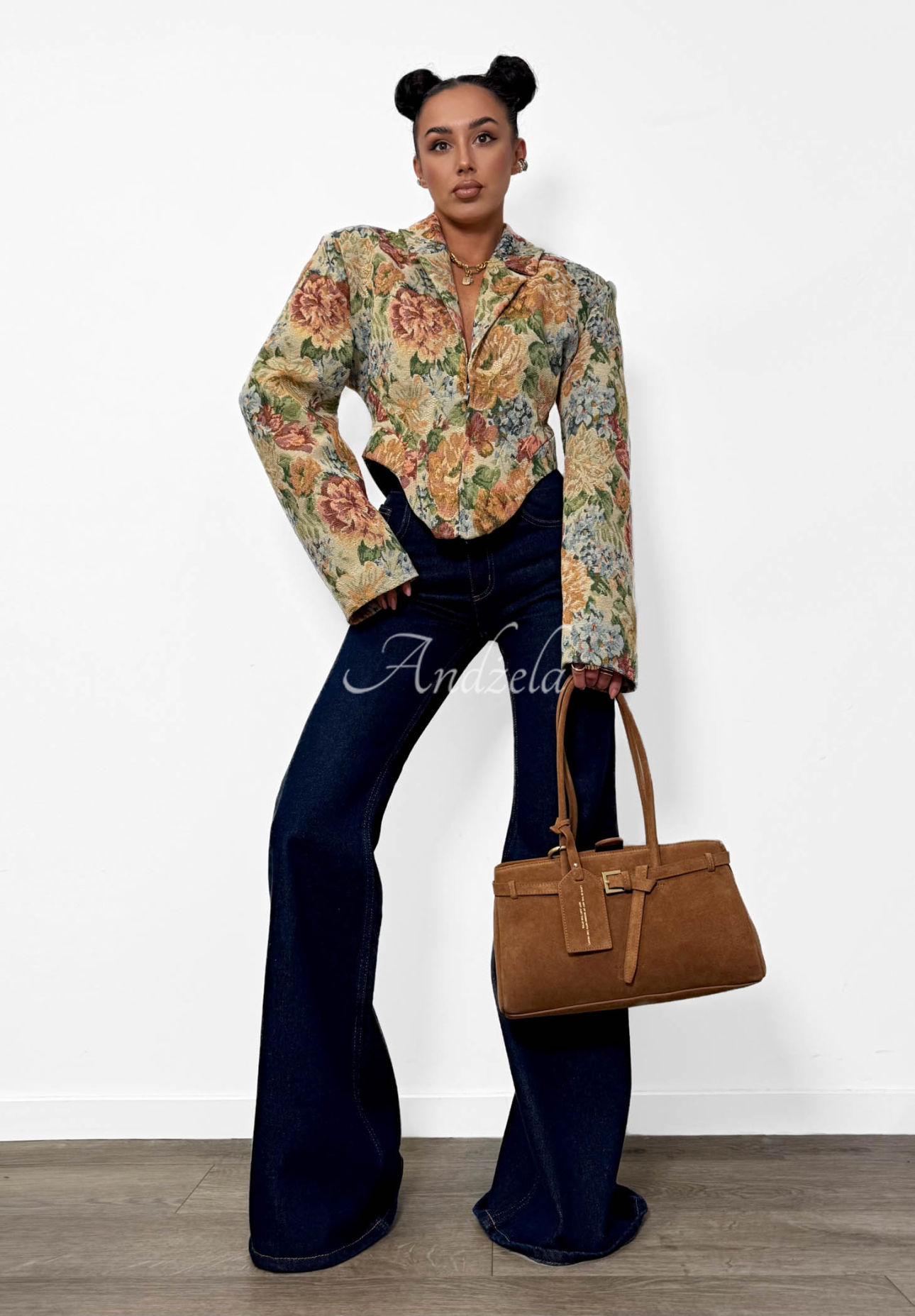 Sacou corset din jacard din bumbac La Milla Amanda