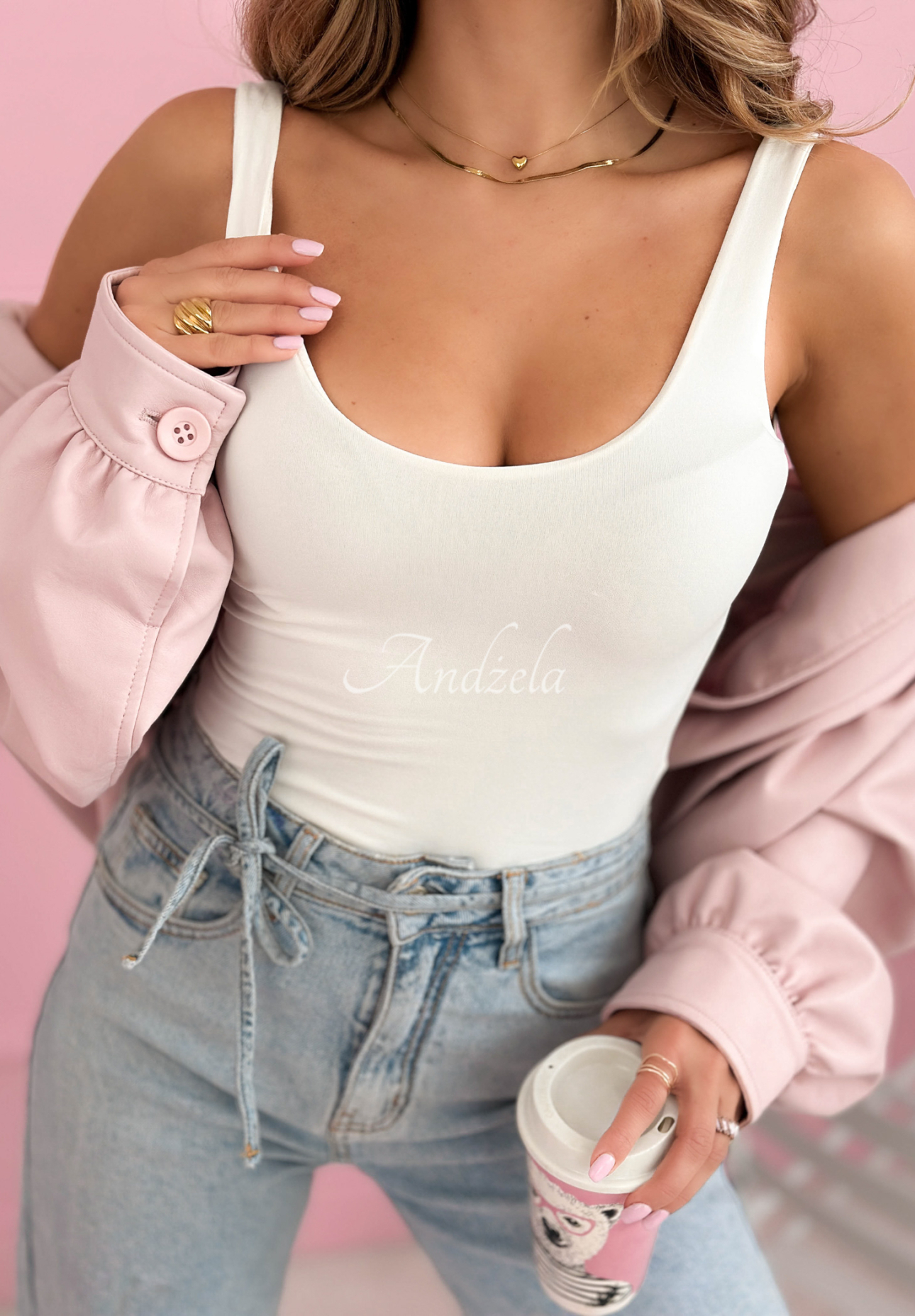 Top         cu bretele Solaria