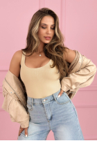 Top  na ramiączkach Solaria galbene