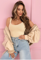 Top  na ramiączkach Solaria galbene